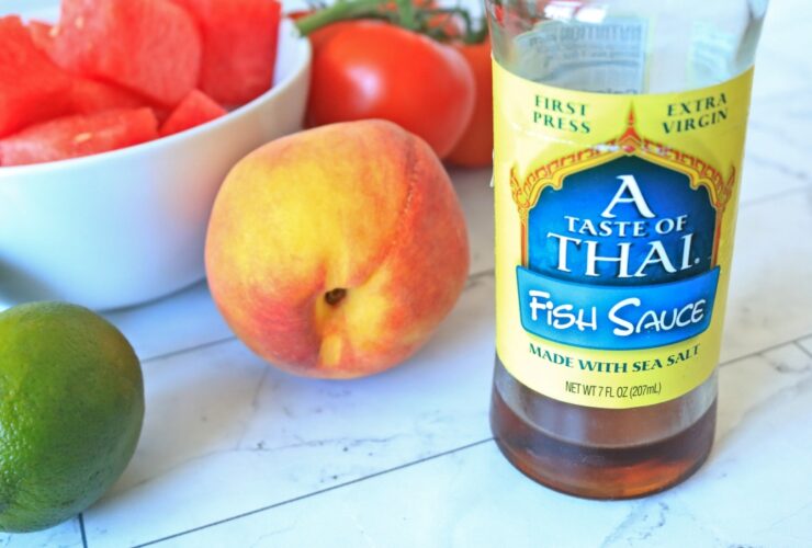 Sua salada de frutas de verão pode usar um molho de peixe
